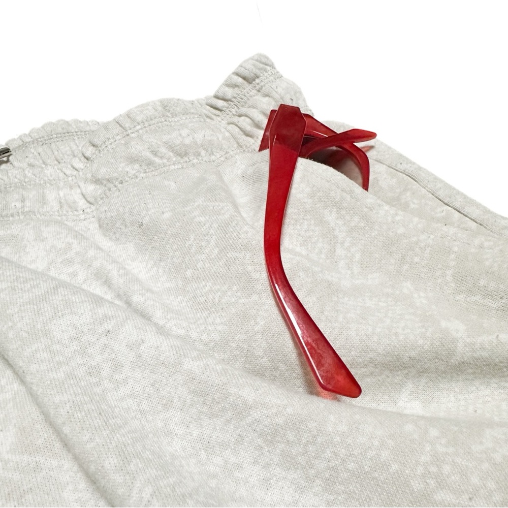 Halston Heritage Greige Python Print Joggers Soft… - image 3